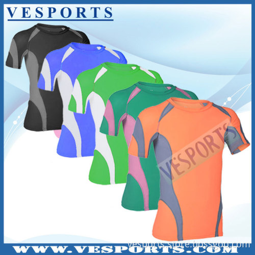 Fashion Style Compression Shirts Custom Design